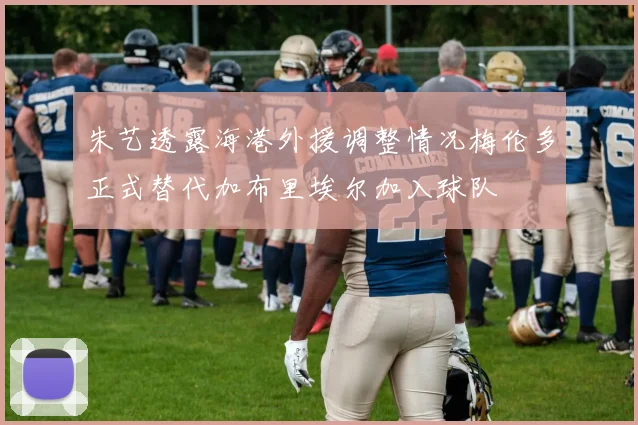 朱艺透露海港外援调整情况梅伦多正式替代加布里埃尔加入球队